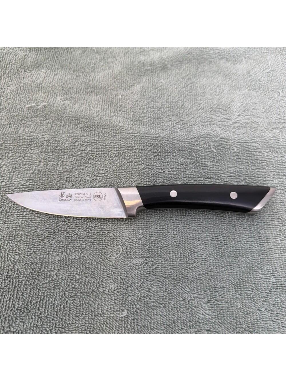 Cangshan OLYMPUS 3.5" PARING Knife, FORGED X50CrMoV15 GERMAN Steel, 707.4-504463